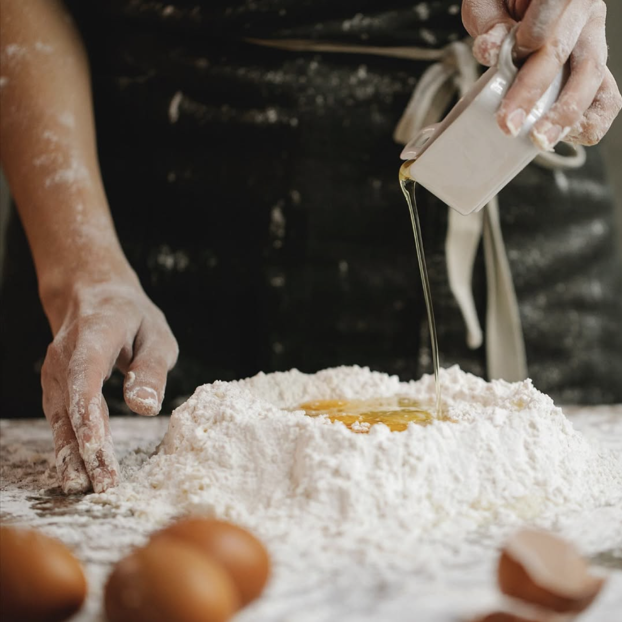 Pan de campo con masa madre